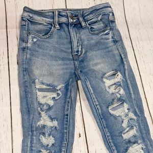 American Eagle Hi-Rise Jegging Next Level Stretch Size 2 Short